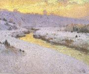 marc-aurele de foy suzor-cote, Stream in Winter (nn02)